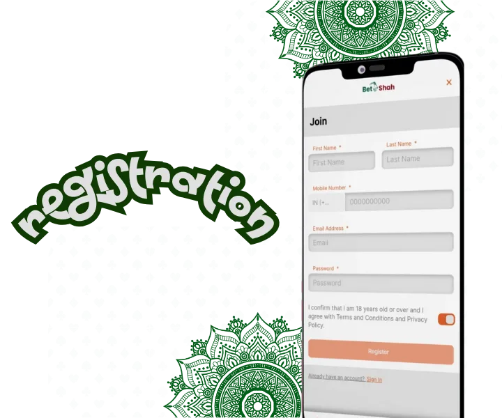 betshah registration